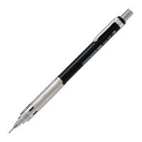 Pentel Graphgear n Pg317-Ax Silgili Metal Metalik Siyah 0.7 mm Uçlu Versatil Kalem