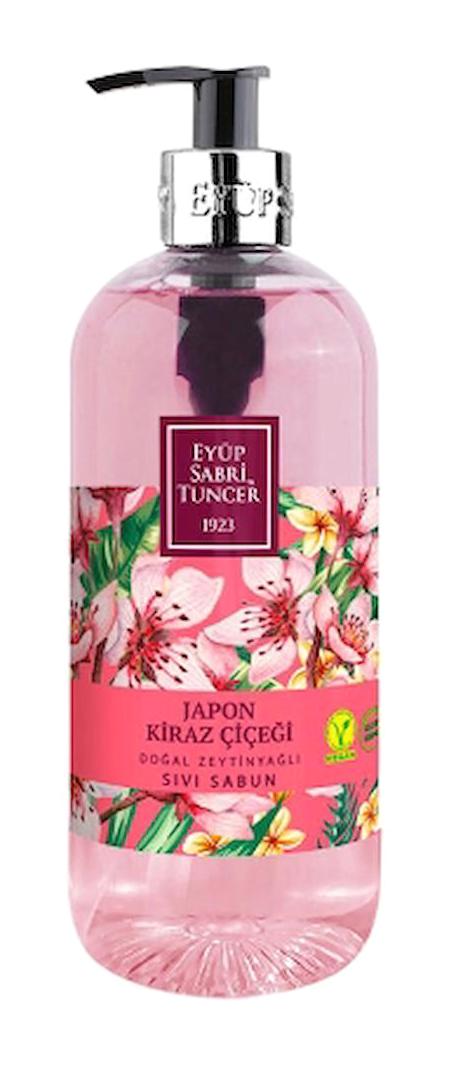 Eyüp Sabri Tuncer 1923 Japon Kiraz Çiçeği Antibakteriyel Organik Nemlendiricili Parabensiz Vegan Köpük 24'lü 2.5 lt Sıvı Sabun
