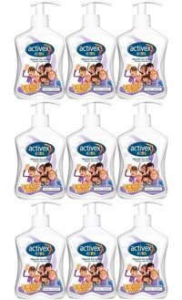 Activex Rafadan Tayfa Karışık Antibakteriyel Nemlendiricili Parabensiz 9'lu 300 ml Sıvı Sabun