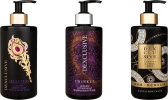 Dexclusive Luxury Prive Series Karışık Nemlendiricili 3'lü 400 ml Sıvı Sabun