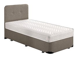 Niron Luna 80x180 cm Başlıklı Yataklı Sandıklı Tek Kişilik Baza Seti Gri