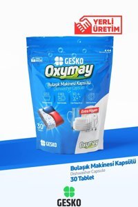 Gesko Oxymay Tablet Bulaşık Makinesi Deterjanı 30 Adet
