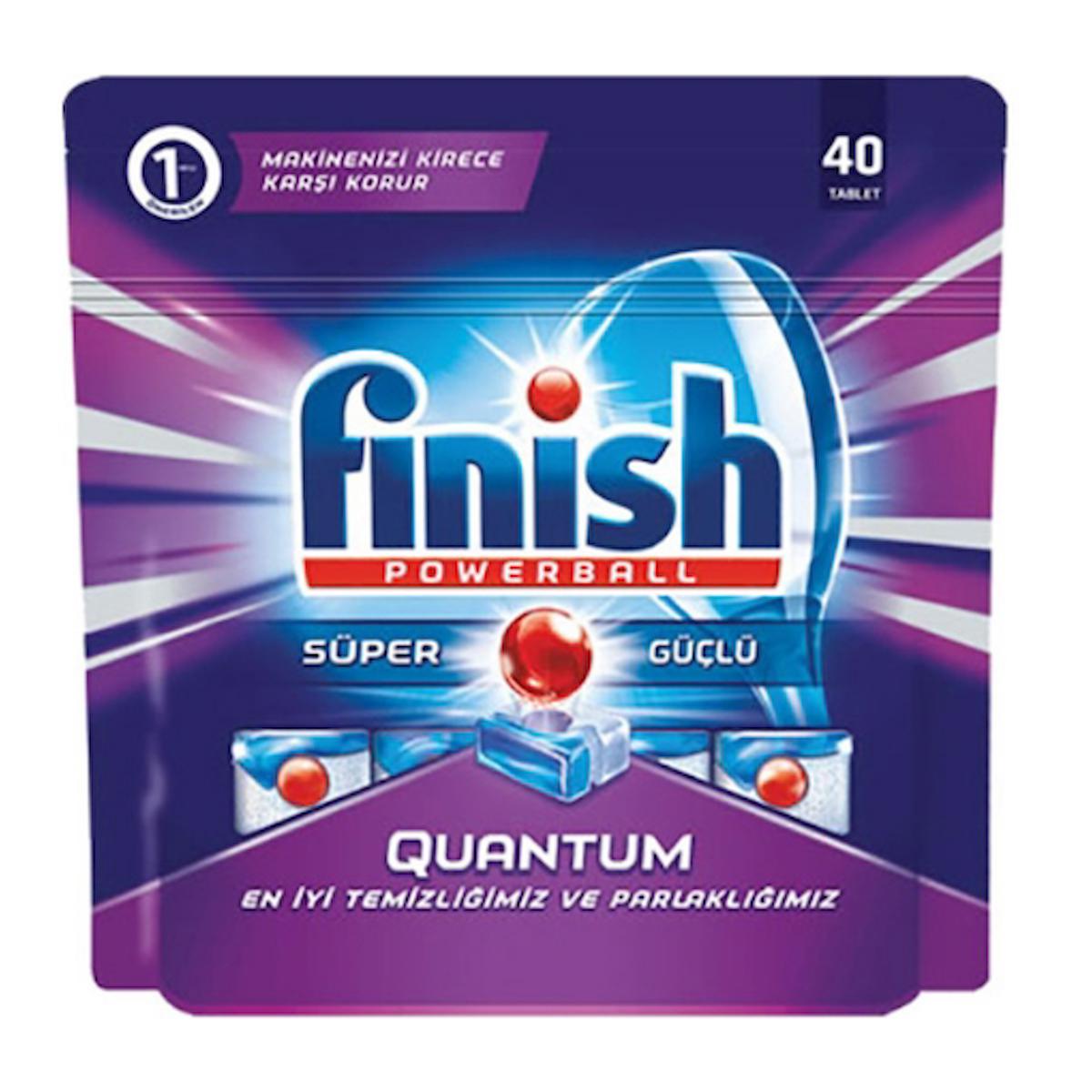 Finish Powerball Tablet Bulaşık Makinesi Deterjanı 6x40 Adet