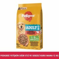 Pedigree Biftek-Kümes Hayvanı Yetişkin Köpek Maması 12 kg