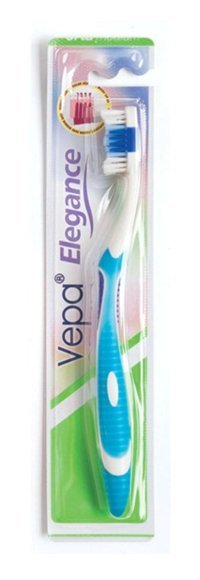 Vepa Elegance Yumuşak Manuel Yetişkin Diş Fırçası Mavi