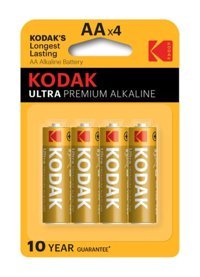 Kodak Ultra Premium 1.5 V 2600 mAh Alkalin AA / Kalem Pil 4'lü