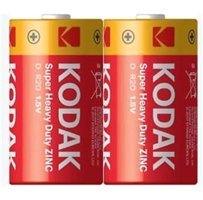 Kodak Super Heavy Duty R20 1.5 V Çinko D / Büyük Pil 2'li