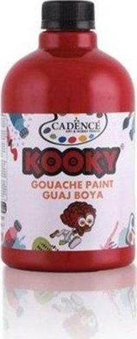 Cadence Kooky Crimson Kırmızı 500 ml Guaj Boya