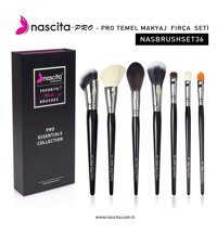 Nascita Pro Essentials Collection 36 7'li Allık Far Makyaj Fırçası Seti