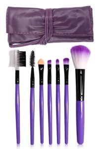 Kevin Coco 7'li Allık Eyeliner Far Makyaj Fırçası Seti