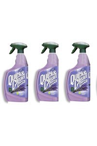 Eyüp Sabri Tuncer Quick & Clean Lavanta Yağı ve Sirke Kokulu Çok Amaçlı Banyo Yüzey Temizleyici 3x1 lt