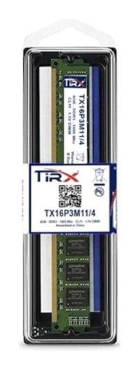 Tirx TX16P3M11/4 4 GB DDR3 1x4 1600 MHz Ram