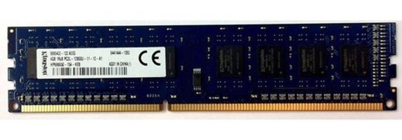 Kingston HP698650-1 4 GB DDR3 1x4 1600 MHz Ram