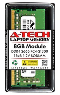 A-Tech HMA81GS6JJR8N-VK 8 GB DDR4 1x8 2666 MHz Ram