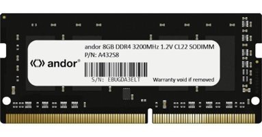 Andor A432S8 8 GB DDR4 1x8 3200 MHz Ram