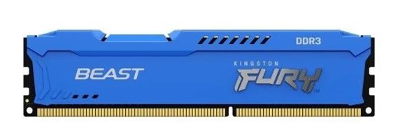 Kingston Fury BeastKF316C10B/8 8 GB DDR3 1x8 1600 MHz Ram