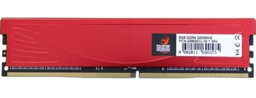 Dragos Edge Horizon N 8 GB DDR4 1x8 3200 MHz Ram Kırmızı