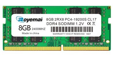 Duomeiqi 8 GB DDR4 1x8 2400 MHz Ram