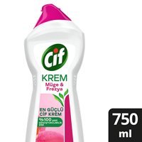 Cif Müge ve Frezya Kokulu Yağ ve Kireç Sökücü Leke Çıkarıcı Yüzey Temizleyici 750 ml