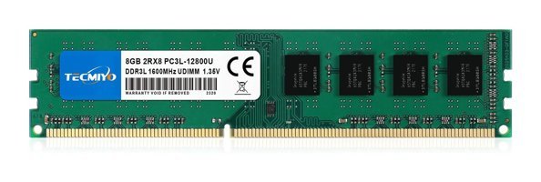 TECMIYO 8 GB DDR3 1x8 1600 MHz Ram