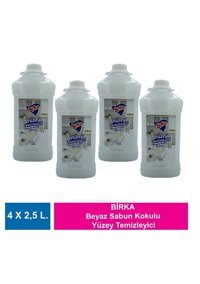 Birka Beyaz Sabun Kokulu Yüzey Temizleyici 4x2.5 lt