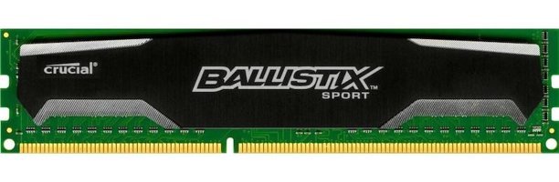 Crucial Ballistix BLS8G3D1609DS1S00CEU 8 GB DDR3 1x8 1600 MHz Ram