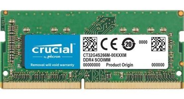 Crucial CT32G4S266M 32 GB DDR4 1x32 2666 MHz Ram