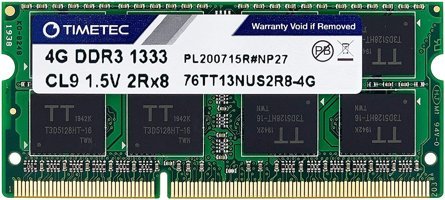 Timetec 4 GB DDR3 1x4 1333 MHz Ram