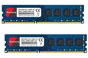 Kuesuny 16 GB DDR3 2x8 1600 MHz Ram