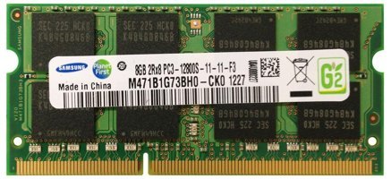Samsung M471B1G73BH0-CK0 8 GB DDR3 1x8 1600 MHz Ram Yeşil