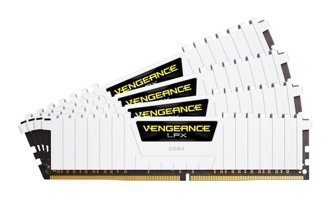 Corsair Vengeance CMK32GX4M4B3200C16W 32 GB DDR4 4x8 3200 MHz Ram Beyaz
