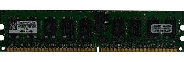 Kingston Value KVR667D2D8P5/2G 2 GB DDR2 1x2 667 MHz Ram