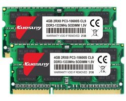 Kuesuny 8 GB DDR3 2x4 1333 MHz Ram Yeşil