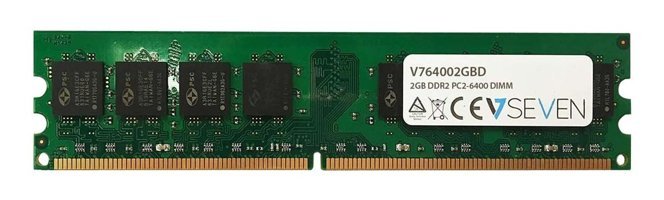 V7 V764002GBD 2 GB DDR2 1x2 800 MHz Ram
