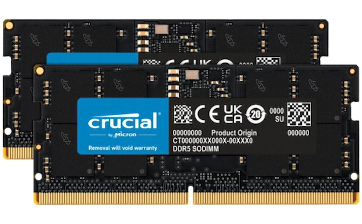 Crucial NTB CT2K16G48C40S5 32 GB DDR5 2x16 4800 MHz Ram