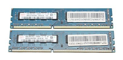 Hynix HMT351U6CFR8C 8 GB DDR3 2x4 1600 MHz Ram