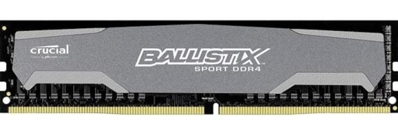 Crucial Ballistix BLS8G4D240FSA 8 GB DDR4 1x8 2400 MHz Ram