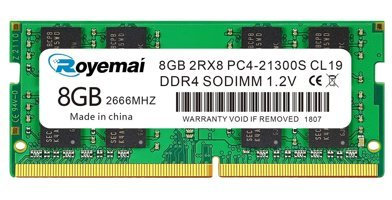 Duomeiqi 8 GB DDR4 1x8 2666 MHz Ram