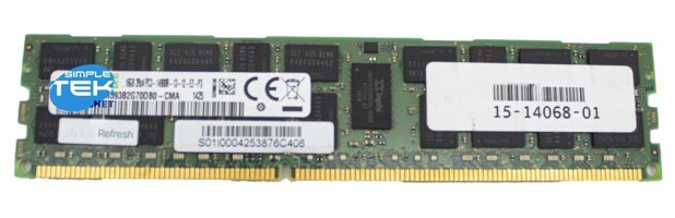 SIMPLETEK M393B2G70DB0-CMA 16 GB DDR3 1x16 1866 MHz Ram