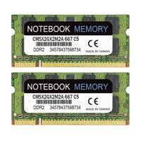 Fegtrty 4 GB DDR2 2x2 667 MHz Ram