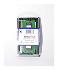 Kingston Value KVR16S11S8/4G 4 GB DDR3 1x4 1600 MHz Ram