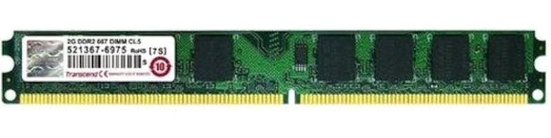 Transcend JM667QLU-2G 2 GB DDR2 1x2 667 MHz Ram