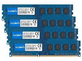 TECMIYO 16 GB DDR3 1x16 1333 MHz Ram
