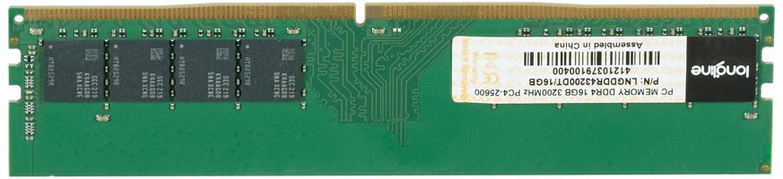 Longline LNGDDR43200DT 16 GB DDR4 1x16 3200 MHz Ram