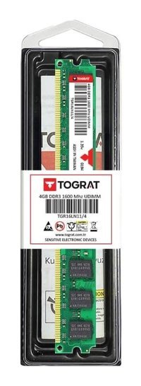 Tograt TGR16LN11/4 4 GB DDR3 1x4 1600 MHz Ram