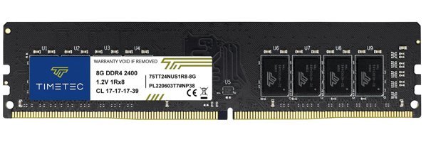 Timetec Hynix 8 GB DDR4 1x8 2400 MHz Ram
