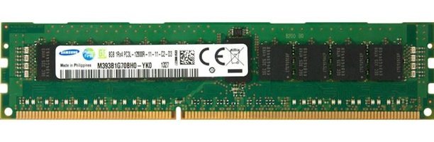 Samsung M393B1G70BH0-YK0 8 GB DDR3 1x8 1600 MHz Ram
