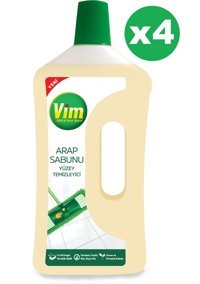 Vim Arap Sabunu Yüzey Temizleyici 4x1 lt