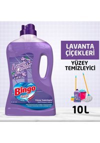 Bingo Lavanta Çiçekleri Kokulu Yüzey Temizleyici 4x2.5 lt
