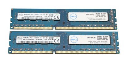Hynix HMT351U6EFR8 8 GB DDR3 2x4 1600 MHz Ram